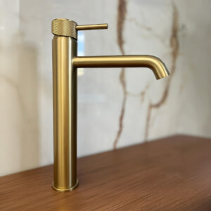 Μπαταρία Νιπτήρα Industrial Gold Brushed